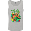 Magic Mushrooms Drugs LSD Acid Trip Mens Vest Tank Top Sports Grey