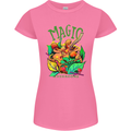 Magic Mushrooms Drugs LSD Acid Trip Womens Petite Cut T-Shirt Azalea