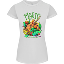Magic Mushrooms Drugs LSD Acid Trip Womens Petite Cut T-Shirt White