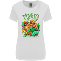 Magic Mushrooms Drugs LSD Acid Trip Womens Wider Cut T-Shirt White