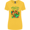 Magic Mushrooms Drugs LSD Acid Trip Womens Wider Cut T-Shirt Yellow