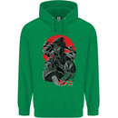 Magic Mushrooms Weed Japanese Alien Childrens Kids Hoodie Irish Green