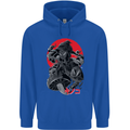 Magic Mushrooms Weed Japanese Alien Childrens Kids Hoodie Royal Blue