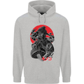 Magic Mushrooms Weed Japanese Alien Childrens Kids Hoodie Sports Grey