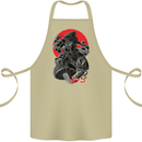Magic Mushrooms Weed Japanese Alien Cotton Apron 100% Organic Khaki