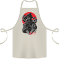 Magic Mushrooms Weed Japanese Alien Cotton Apron 100% Organic Natural