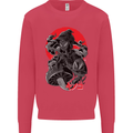 Magic Mushrooms Weed Japanese Alien Kids Sweatshirt Jumper Heliconia