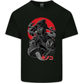 Magic Mushrooms Weed Japanese Alien Mens Cotton T-Shirt Tee Top Black