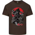 Magic Mushrooms Weed Japanese Alien Mens Cotton T-Shirt Tee Top Dark Chocolate