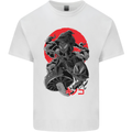 Magic Mushrooms Weed Japanese Alien Mens Cotton T-Shirt Tee Top White