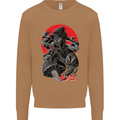 Magic Mushrooms Weed Japanese Alien Mens Sweatshirt Jumper Caramel Latte