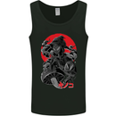 Magic Mushrooms Weed Japanese Alien Mens Vest Tank Top Black