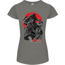 Magic Mushrooms Weed Japanese Alien Womens Petite Cut T-Shirt Charcoal