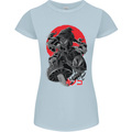 Magic Mushrooms Weed Japanese Alien Womens Petite Cut T-Shirt Light Blue