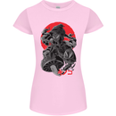 Magic Mushrooms Weed Japanese Alien Womens Petite Cut T-Shirt Light Pink