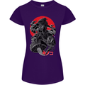 Magic Mushrooms Weed Japanese Alien Womens Petite Cut T-Shirt Purple
