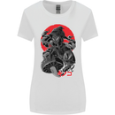 Magic Mushrooms Weed Japanese Alien Womens Wider Cut T-Shirt White