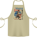 Magical Ramen Noodles Witch Halloween Cotton Apron 100% Organic Khaki