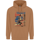 Magical Ramen Noodles Witch Halloween Mens 80% Cotton Hoodie Caramel Latte