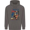 Magical Ramen Noodles Witch Halloween Mens 80% Cotton Hoodie Charcoal