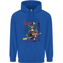 Magical Ramen Noodles Witch Halloween Mens 80% Cotton Hoodie Royal Blue