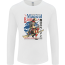 Magical Ramen Noodles Witch Halloween Mens Long Sleeve T-Shirt White