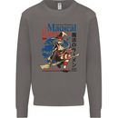 Magical Ramen Noodles Witch Halloween Mens Sweatshirt Jumper Charcoal