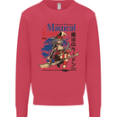 Magical Ramen Noodles Witch Halloween Mens Sweatshirt Jumper Heliconia