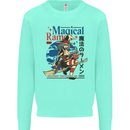 Magical Ramen Noodles Witch Halloween Mens Sweatshirt Jumper Peppermint