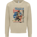 Magical Ramen Noodles Witch Halloween Mens Sweatshirt Jumper Sand