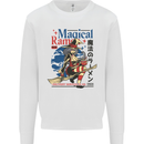 Magical Ramen Noodles Witch Halloween Mens Sweatshirt Jumper White