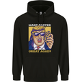 Make Easter Great Again Funny Donald Trump Childrens Kids Hoodie Black