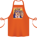 Make Easter Great Again Funny Donald Trump Cotton Apron 100% Organic Orange