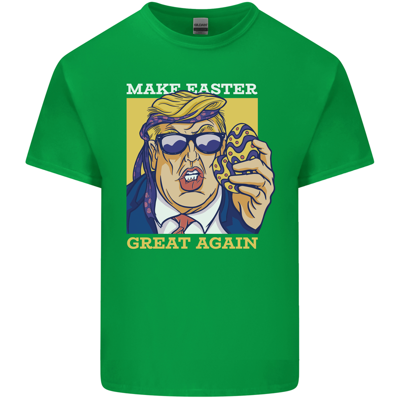 Make Easter Great Again Funny Donald Trump Kids T-Shirt Childrens Irish Green