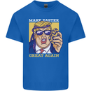 Make Easter Great Again Funny Donald Trump Kids T-Shirt Childrens Royal Blue