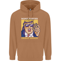 Make Easter Great Again Funny Donald Trump Mens 80% Cotton Hoodie Caramel Latte