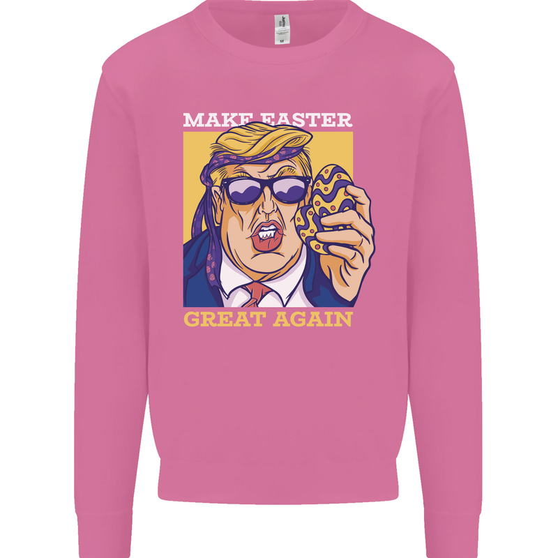 Make Easter Great Again Funny Donald Trump Mens Sweatshirt Jumper Azalea