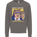 Make Easter Great Again Funny Donald Trump Mens Sweatshirt Jumper Charcoal