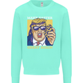 Make Easter Great Again Funny Donald Trump Mens Sweatshirt Jumper Peppermint