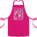 Make Love Not War World Peace Anti Cotton Apron 100% Organic Pink