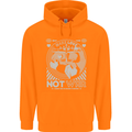Make Love Not War World Peace Anti Mens 80% Cotton Hoodie Orange
