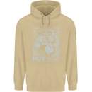 Make Love Not War World Peace Anti Mens 80% Cotton Hoodie Sand
