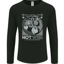 Make Love Not War World Peace Anti Mens Long Sleeve T-Shirt Black
