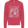 Make Love Not War World Peace Anti Mens Sweatshirt Jumper Heliconia