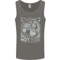 Make Love Not War World Peace Anti Mens Vest Tank Top Charcoal