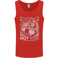 Make Love Not War World Peace Anti Mens Vest Tank Top Red