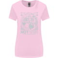 Make Love Not War World Peace Anti Womens Wider Cut T-Shirt Light Pink