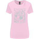 Make Love Not War World Peace Anti Womens Wider Cut T-Shirt Light Pink