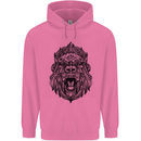 Mandala Art Ape Childrens Kids Hoodie Azalea