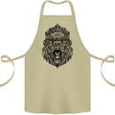 Mandala Art Ape Cotton Apron 100% Organic Khaki